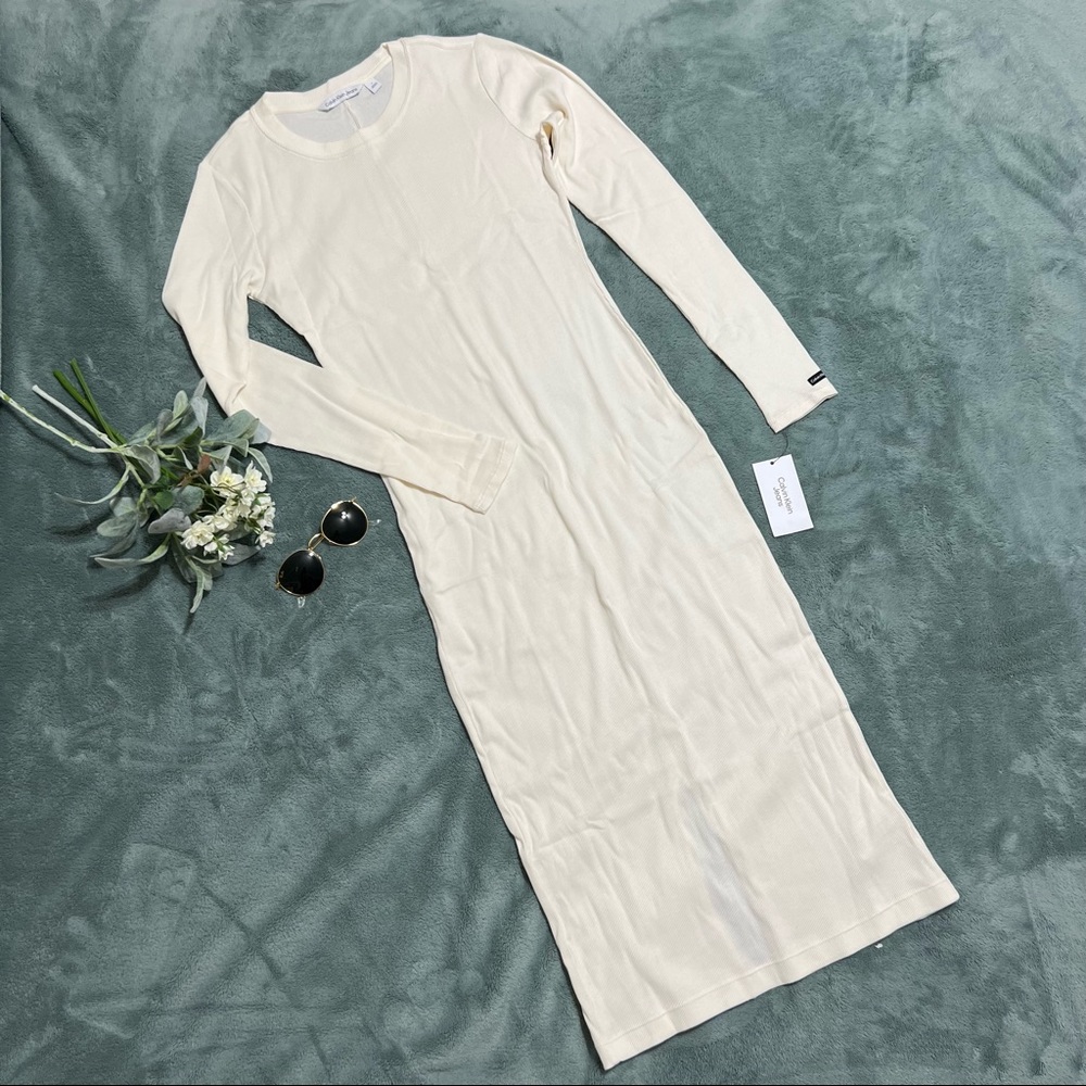 Calvin Klein Jeans bodycon midi dress